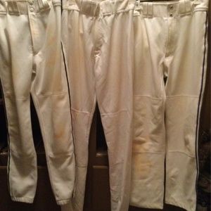 Used Men Baseball Pants X 3
